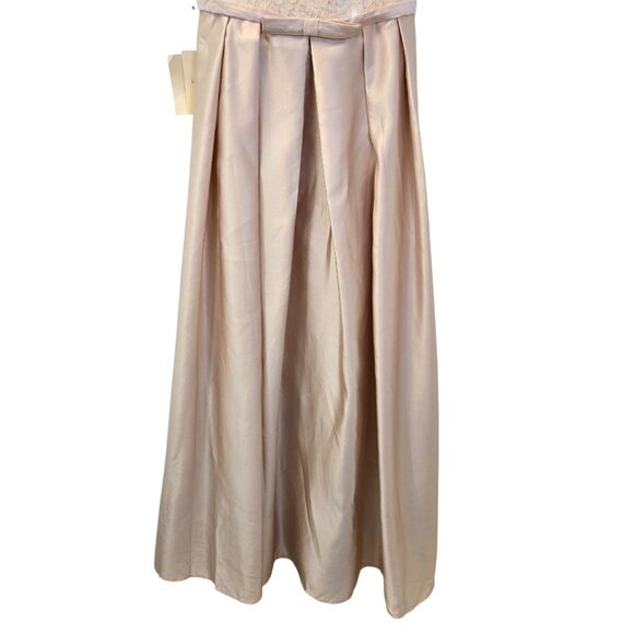NWT LanTing Bridal Satin Lace Bodice Special Occasion Dress Size Small (est) - Picture 7 of 7